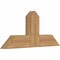 Ekena Millwork Portland Timber Gable Bracket, Western Red Cedar, 36"W x 16"H x 3 1/2"D x 5 1/2"F, 11/12 Pitch GBW036X16X0406POR00SWR - alternate 2